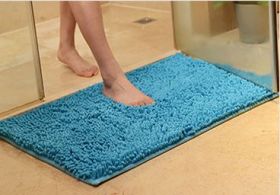 Коврик для ванной Chenille, 40*60 cм, синий