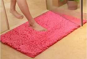 Коврик для ванной Chenille, 40*60 cм, розовый