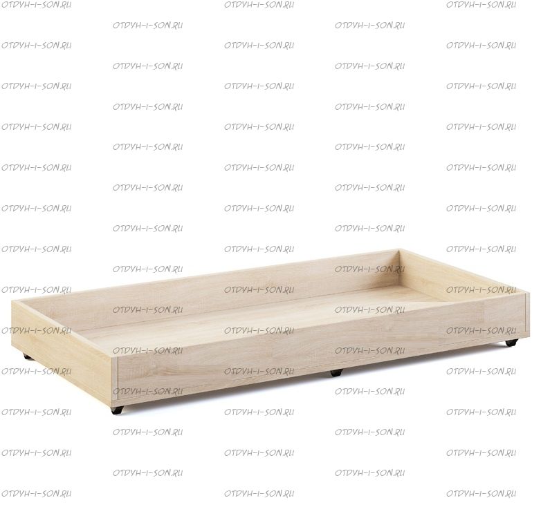 Ящик подкатной к кроватям домикам №KV, любые размеры