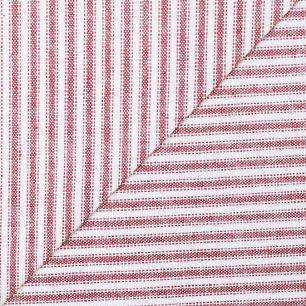 Хлопок фактурный полоска красная 50х37