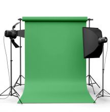 Фотофон Светло-зеленый винил ширина 1.5м