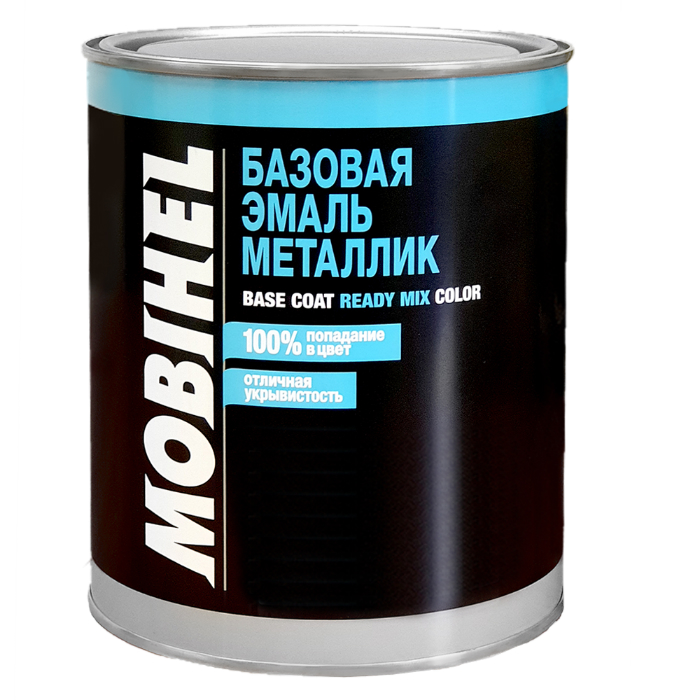 Mobihel Базовая эмаль металлик Logan 632 gris boreal, 1л.