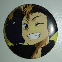 Значок (Средний 37 мм) Haikyuu