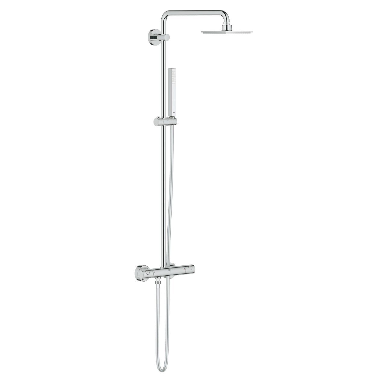 Душевой гарнитур Grohe Euphoria Cube 27932000 с верхним душем схема 1