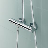 Душевой гарнитур Grohe Euphoria Cube 27932000 с верхним душем схема 3