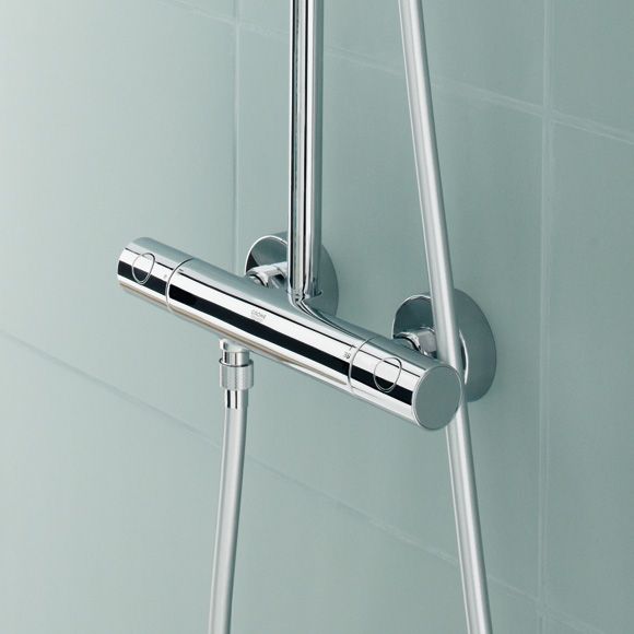 Душевой гарнитур Grohe Euphoria Cube 27932000 с верхним душем схема 3