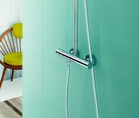 Душевой гарнитур Grohe Euphoria Cube 27932000 с верхним душем схема 4