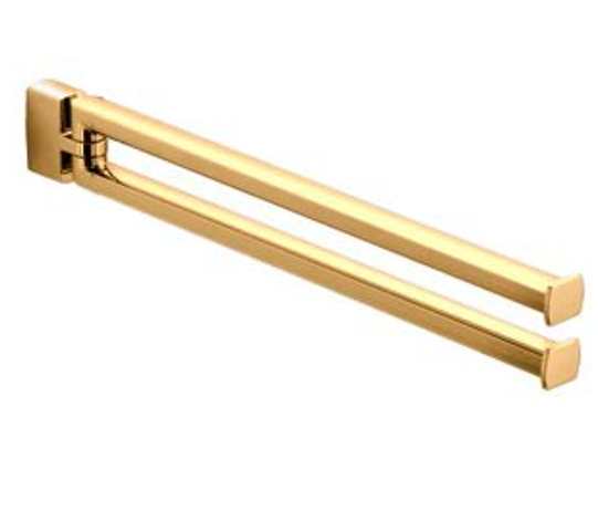 Изображение Двойной полотенцедержатель Colombo LULU В6212 GOLD