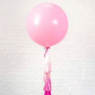 Шар- гигант однотонные пастель (31/78см)