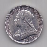 1 флорин 1895 года Великобритания UNC