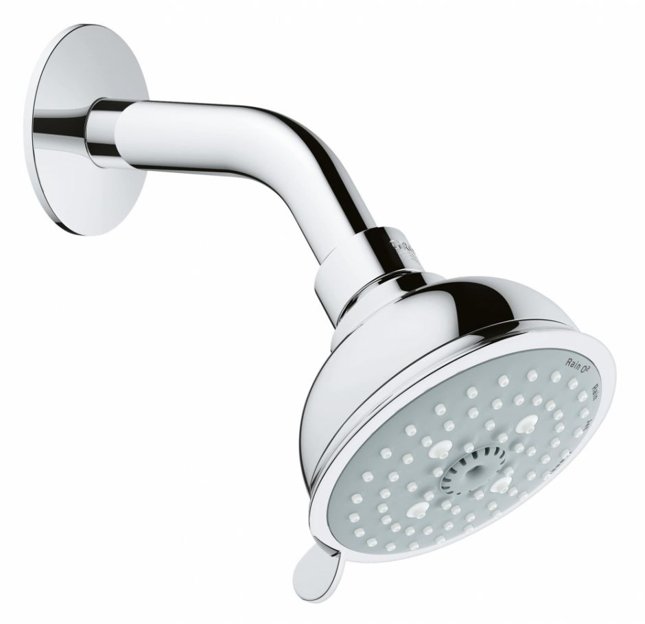 Верхний душ Grohe New Tempesta Rustic 100 IV 26089001 (26089000) с душевым кронштейном