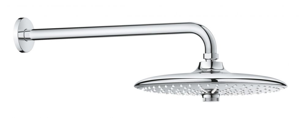 Верхний душ Grohe Euphoria 260 SmartControl 26459000/ 26458000 с горизонтальным кронштейном схема 1