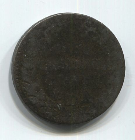 5 сантимов 1796-1800 года Франция D