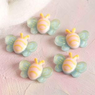 Кабошон бабочки, 2.5 см - 5 шт