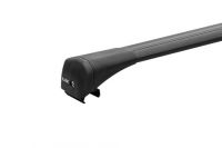 Багажная система LUX BRIDGE черная для а/м Suzuki SX4 2013-... г.в. с интегр. рейл.