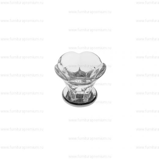 Мебельная ручка-кнопка Glass Design P365