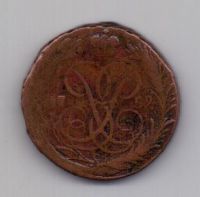 1 копейка 1759 года XF