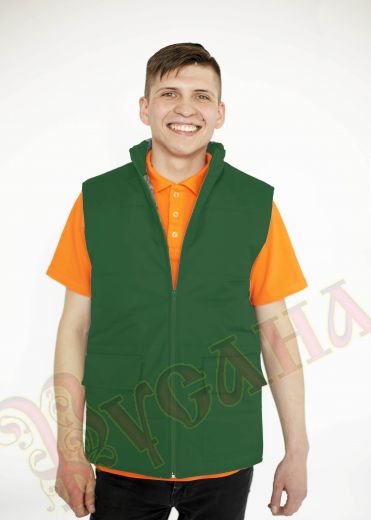 Жилет зеленый