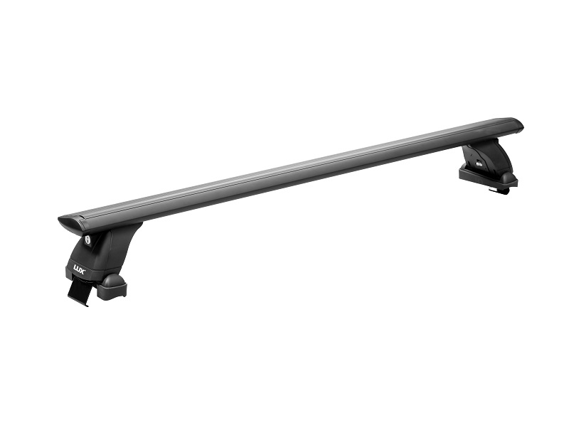 Багажная система "LUX" с дугами 1,2м аэро-трэвэл чёрными (82мм) для а/м Hyundai Sonata 2017-... г.в.