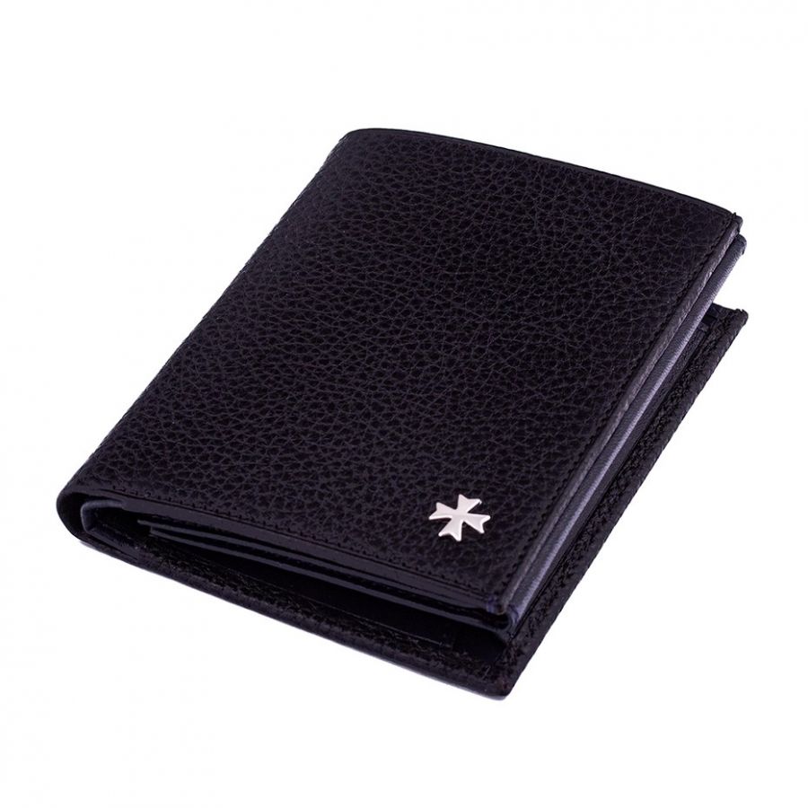 Портмоне из натуральной кожи Narvin 9696-N.Polo Black