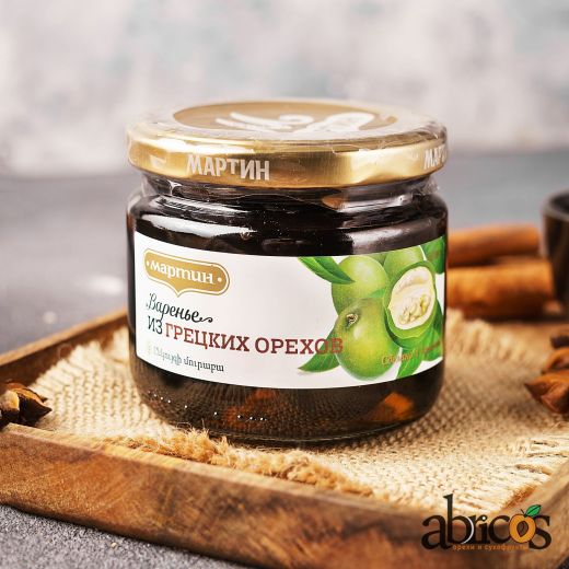 Варенье "Из грецкого ореха"  390гр (стекло)