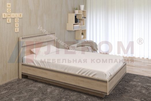 Карина Кровать КР-1002 (1,4х2,0) с П/Мех. и жестким изголовьем