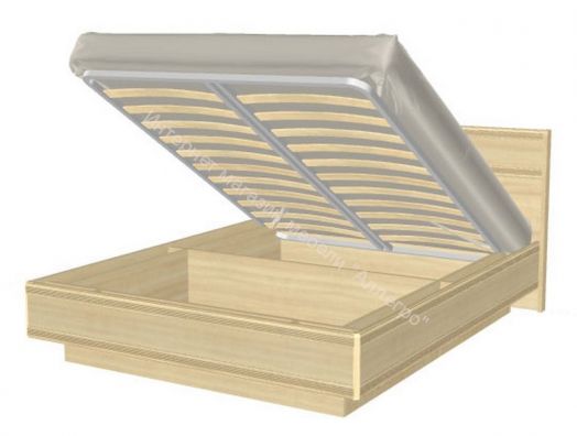 Карина Кровать КР-1004 (1,8х2,0) с П/Мех. и жестким изголовьем
