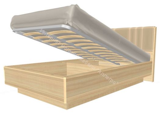 Карина Кровать КР-1014 (1,8х2,0) с П/Мех. и мягким изголовьем