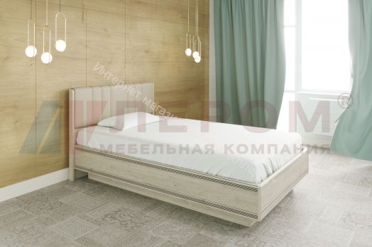Карина Кровать КР-1012 (1,4х2,0) с П/Мех. и мягким изголовьем
