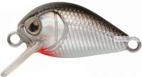 Воблер Strike Pro Crazy Plankton 21 мм / 1,3 гр / Заглубление: 0 - 0,4 м / цвет: A010-EP Black Back Silver