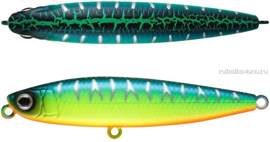 Воблер Strike Pro Slide Bait Heavy One 90 мм / 20 гр / цвет:  A223S-RP Pearl Mat Tiger