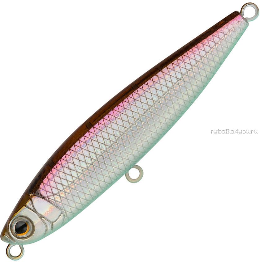 Воблер Strike Pro Slide Bait Heavy One 90 мм / 20 гр / цвет:  A53-EP Silver Smelt UV