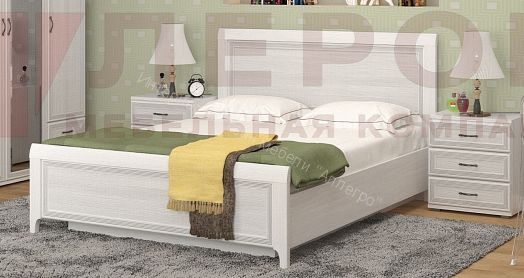 Карина Кровать КР-1024 (1,8х2,0) с П /мех. и жестким высоким изголовьем