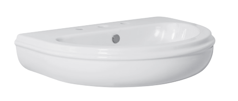 Раковина Azzurra Charme CHLP07051T0MBI/ (CHA270 bi*1) 70x51