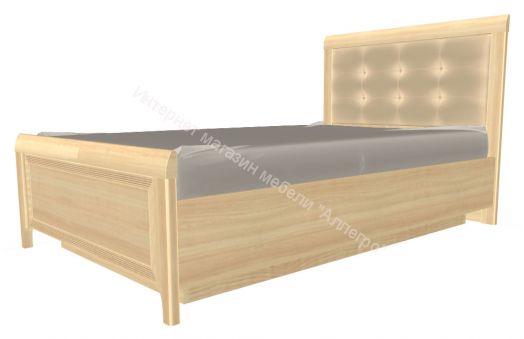Карина Кровать КР-1034 (1,8х2,0) с П/Мех. и мягким изголовьем