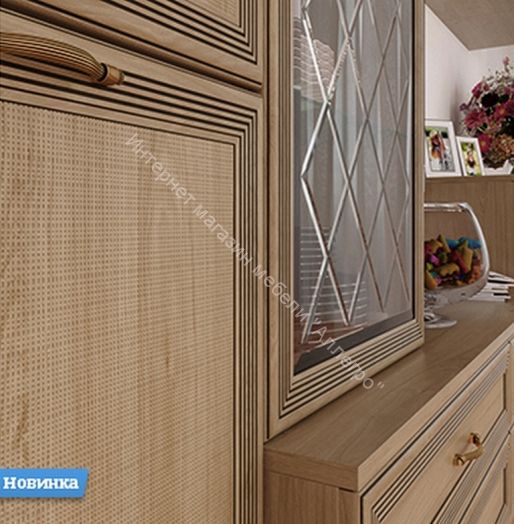 Карина Кровать КР-1034 (1,8х2,0) с П/Мех. и мягким изголовьем