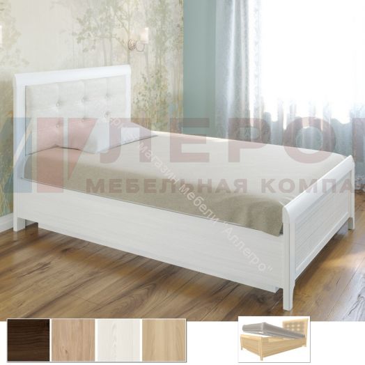 Карина Кровать КР-1032 (1,4х2,0) с П/Мех. и мягким изголовьем