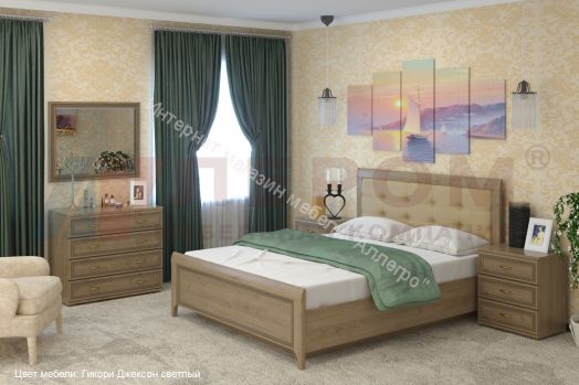 Карина Кровать КР-1034 (1,8х2,0) с П/Мех. и мягким изголовьем