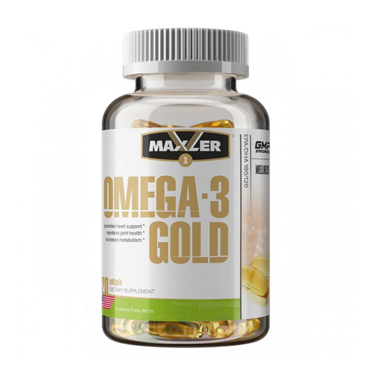 Maxler Omega-3 Gold, 120 капс