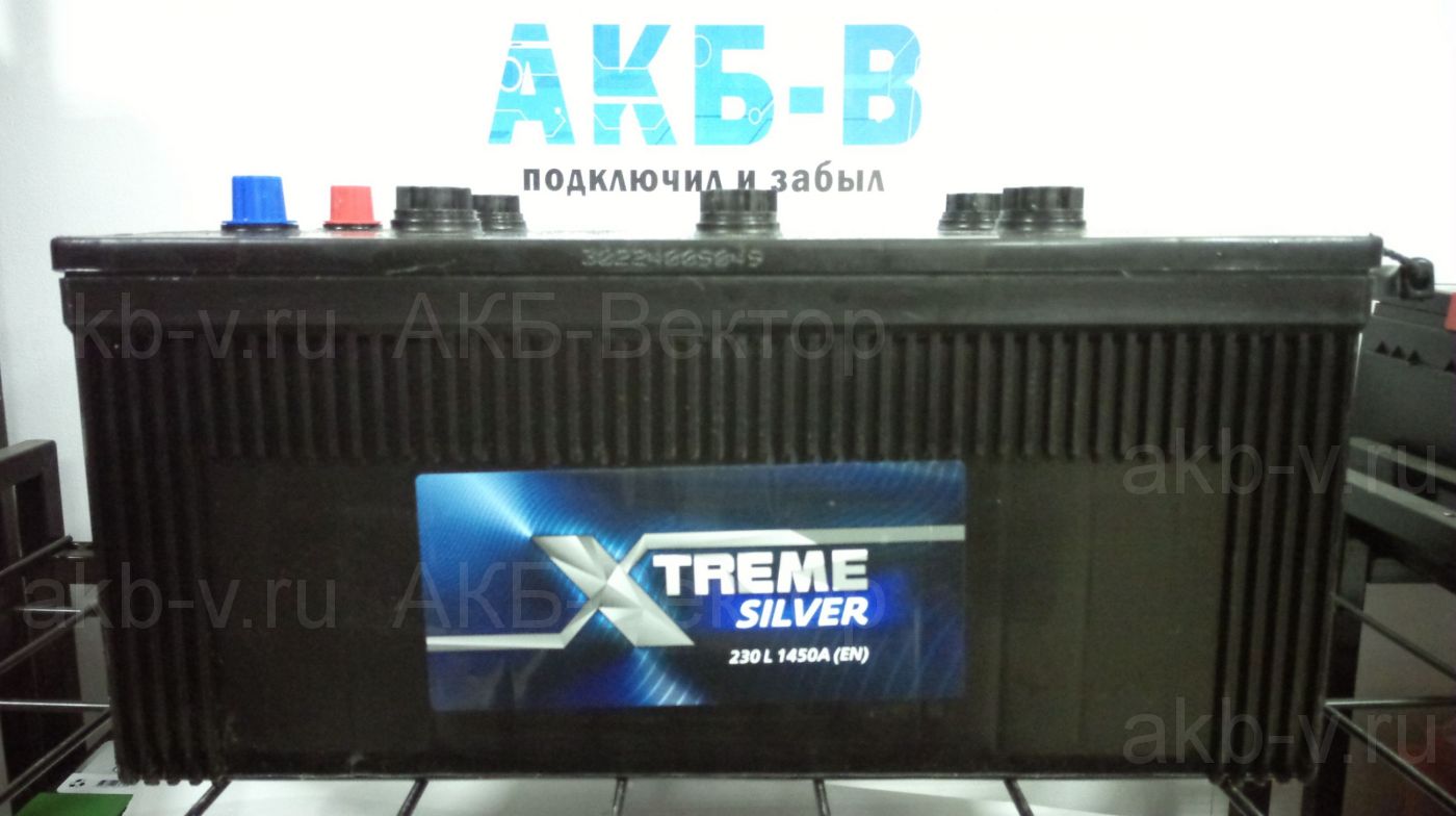 АКБ  Xtreme Silver 230Ач 1450А(EN)