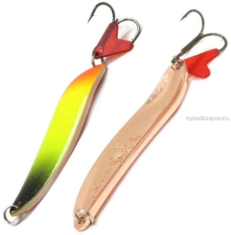 Блесна колеблющаяся Sprut Pluto Spoon 90мм/42 гр / цвет: SST