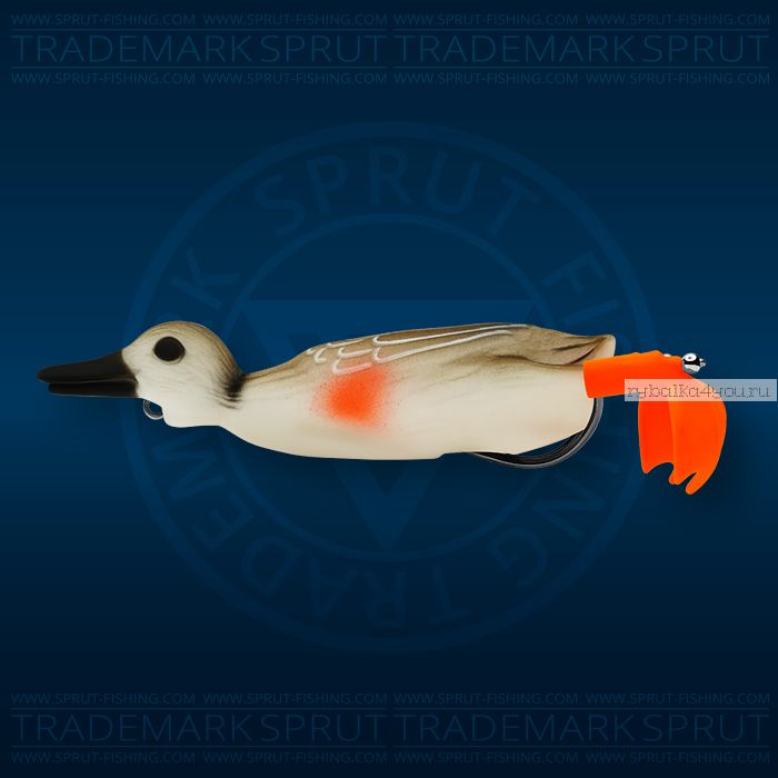 Воблер Sprut Duck Shot 100TW 100мм/16,5 гр / цвет: MLD