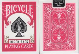 Игральные карты Bicycle Rider Back Playing Cards Pink Limited  (розовая)