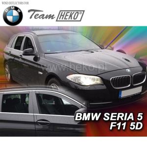 Дефлекторы ветровики BMW 5-er F11 на окна - Heko 11157