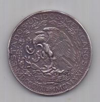 2 песо 1921 года Мексика XF