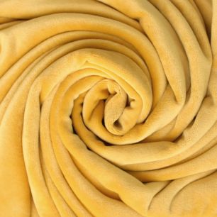 Велюр, мелковорсовый мех (ворс 1-2 мм) - цвет Банановый  50*40