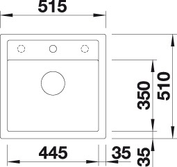 Мойка кухонная Blanco Dalago 5 518522 ФОТО