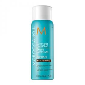 MoroccanOil Luminous Extra Strong Hairspray - Сияющий лак для волос экстра сильной фиксации 75 мл