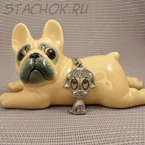 Колье "Забавный песик" (США)