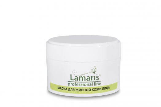 Маска для жирной проблемной кожи лица Lamaris - 150, 500 гр.